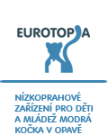 EUROTOPIA Opava - nízkoprahové zařízení pro děti a mládež modrá kočka