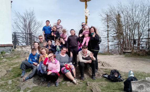 výlet k rozhledně Biskupská kupa ve Zlatých Horách